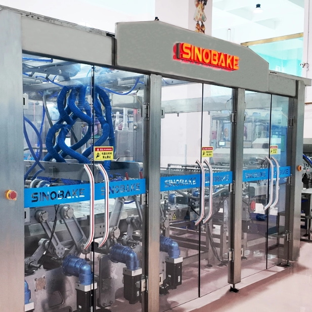 在线夹心饼干生产线