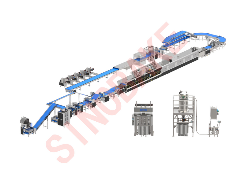 酥韧性饼干生产线